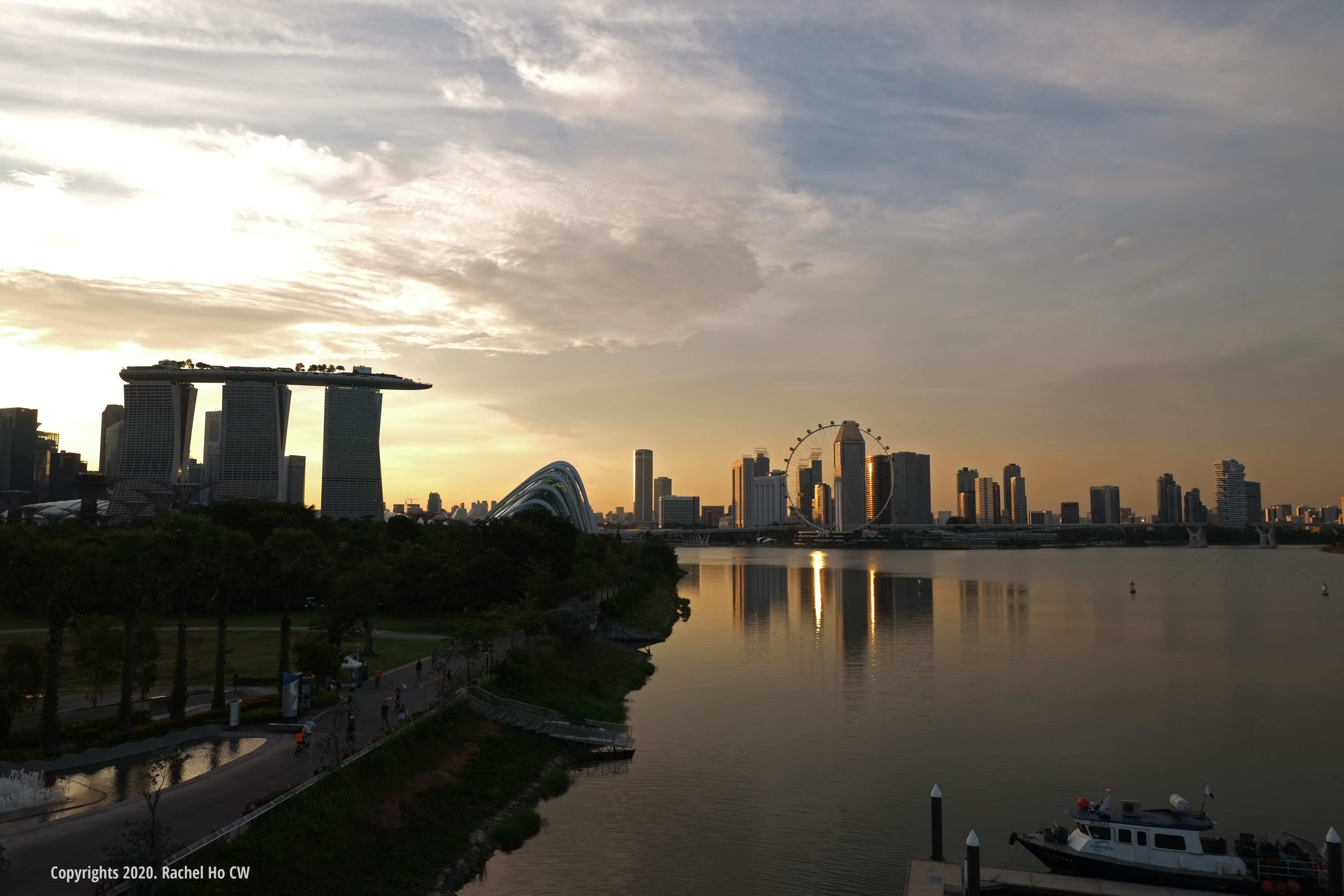 Image 5994 Sunset at Marina Barrage