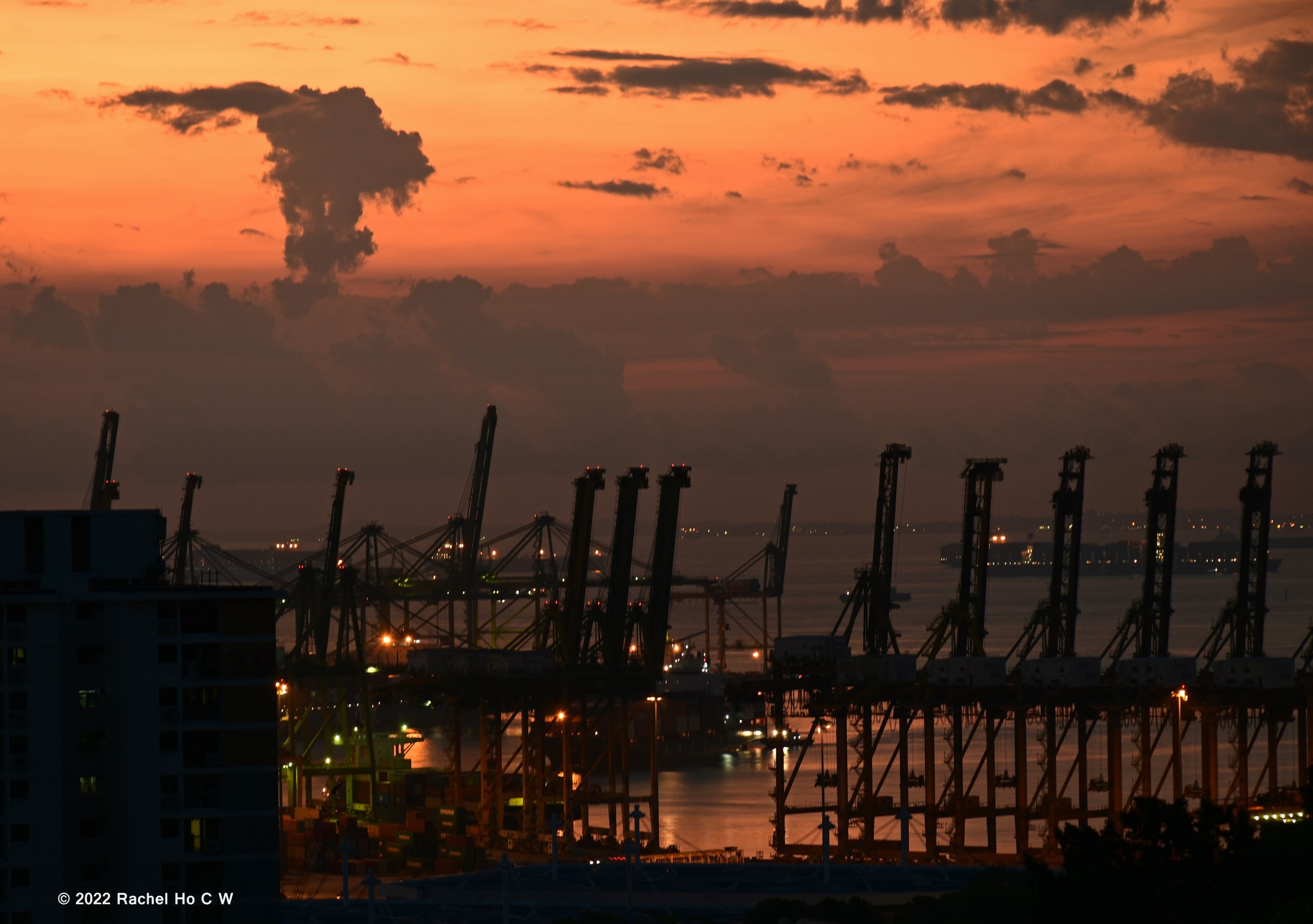 Image 0243 6:44am Pre dawn at Mt Faber