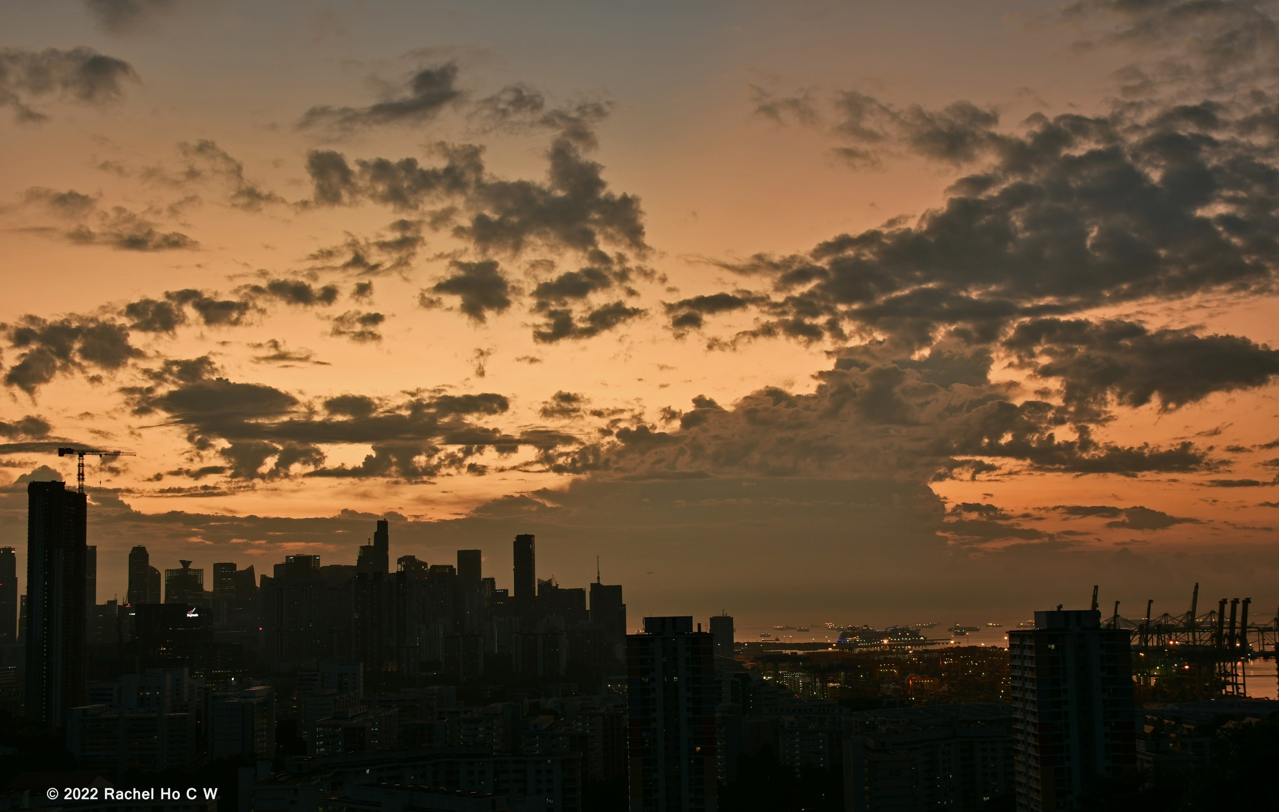 Image 0248 6:48am Sunrise at Mt Faber