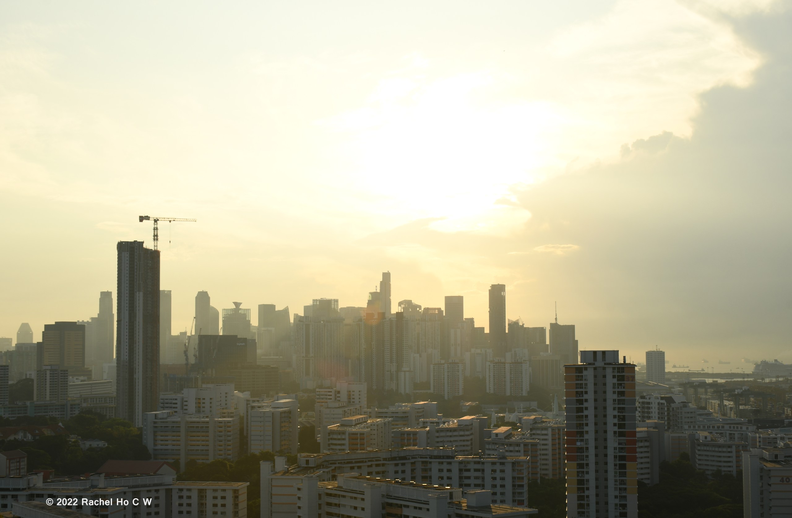 Image 0319 7:40am Sunrise at Mt Faber.