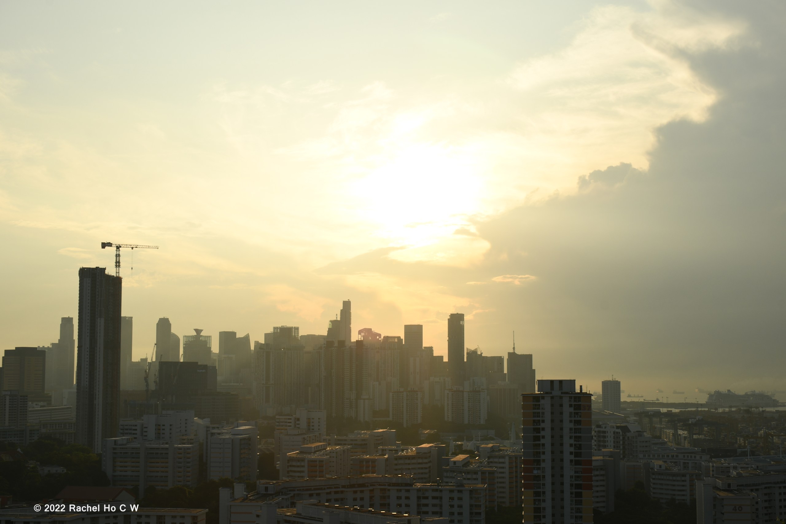 Image 0320 7:40am Sunrise at Mt Faber.