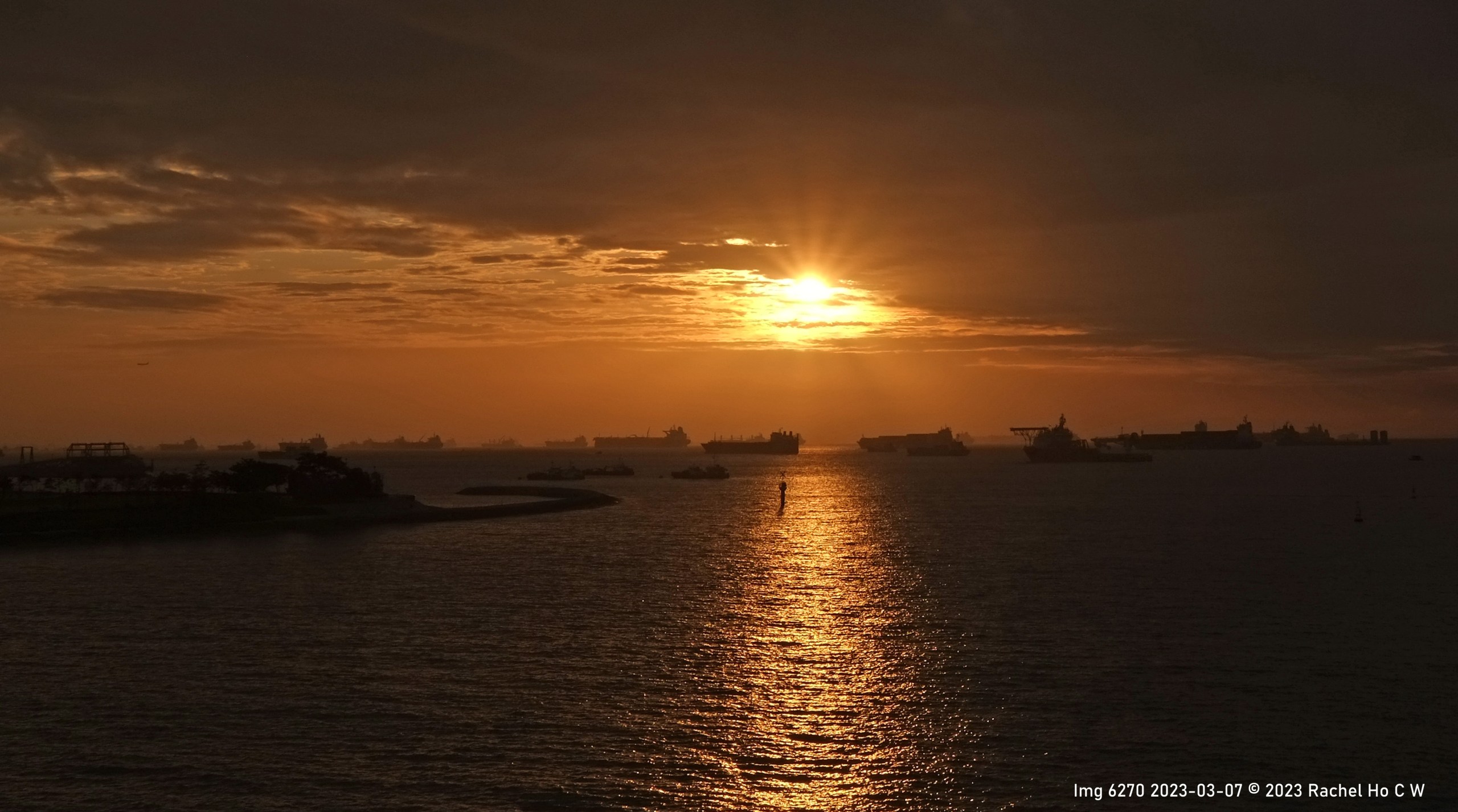 Image 6270 Sunrise at Marina Barrage